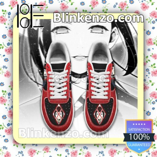 Sayaka Igarashi Kakegurui Anime Nike Air Force Sneakers a