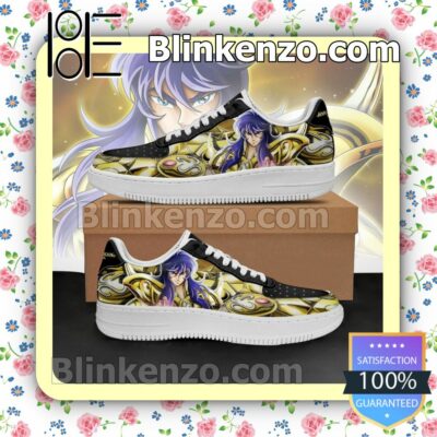 Scorpio Milo Uniform Saint Seiya Anime Nike Air Force Sneakers