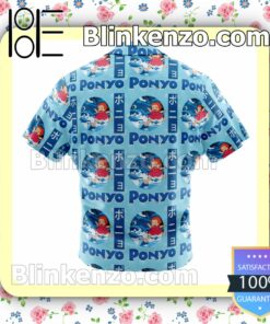 Sea Creatures Ponyo Studio Ghibli Summer Beach Vacation Shirt a
