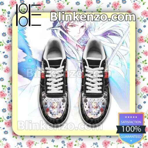 Sesshomaru Inuyasha Anime Nike Air Force Sneakers a