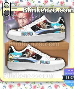 Shank One Piece Anime Nike Air Force Sneakers