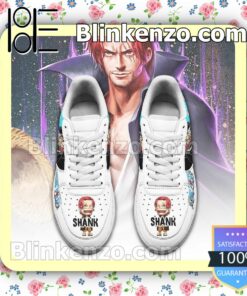 Shank One Piece Anime Nike Air Force Sneakers a