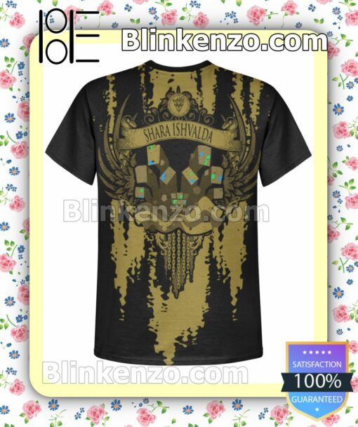 Shara Ishvalda Monster Hunter World Custom Shirt a