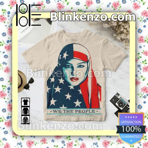 Shepard Fairey We The People Are Greater Than Fear Full Print Shirts