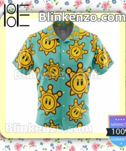 Shine Sprite Super Mario Sunshine Summer Beach Vacation Shirt