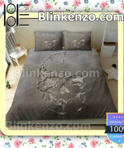 Skull Crack Fitted Sheet and Pillowcases