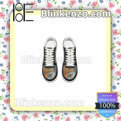 Skull Native Cannabis Weed Mens Air Force Sneakers a