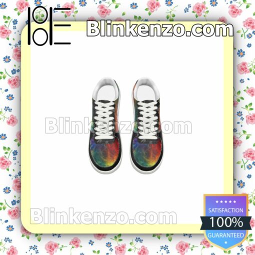 Smoking Heartbeat Cannabis Weed Mens Air Force Sneakers a