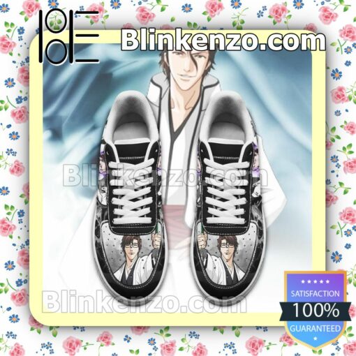 Sosuke Aizen Bleach Anime Nike Air Force Sneakers a