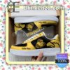 Southern Miss Golden Eagles Mascot Logo NCAA Nike Air Force Sneakers