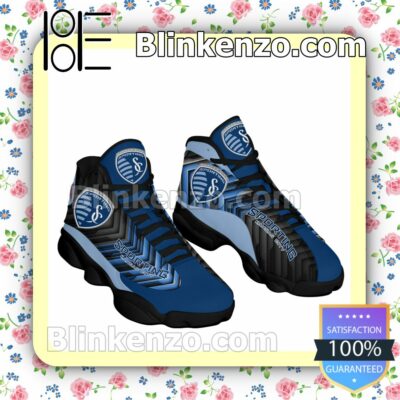 Sporting Kansas City Jordan Mens Air 13 Retro Print