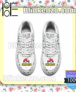 Squirtle Pokemon Nike Air Force Sneakers a