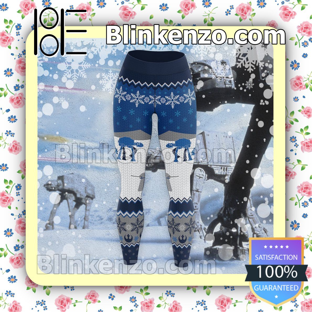 Order Star Wars Hoth Ugly Christmas Workout Leggings