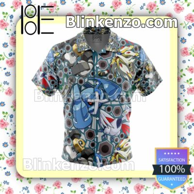 Steel Type Pokemon Pokemon Summer Beach Vacation Shirt