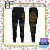 Straw Hat Grand Fleet One Piece Yellow Logo Black Gift For Family Joggers