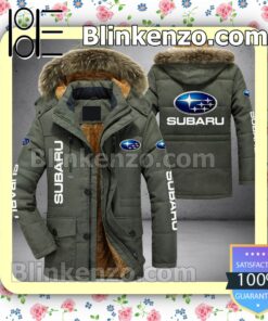 Subaru Logo Men Puffer Jacket c