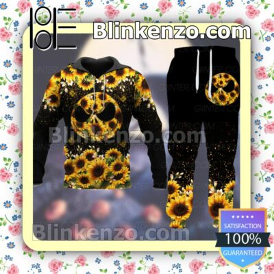 Sunflower Jack Skellington Hooded Sweatshirt, Long Pants