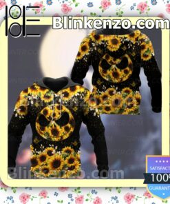 Sunflower Jack Skellington Hooded Sweatshirt, Long Pants a
