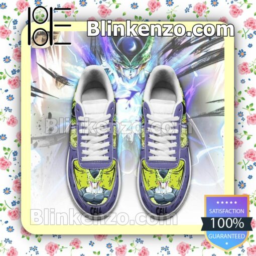 Super Cell Dragon Ball Anime Nike Air Force Sneakers a