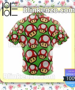 Super Mushroom Super Mario Summer Beach Vacation Shirt b