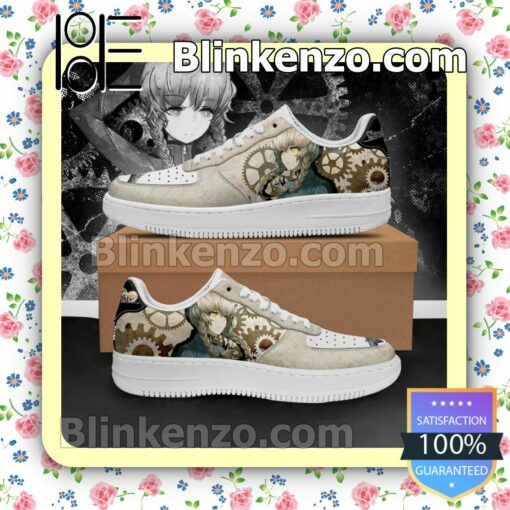 Suzuha Amane Steins Gate Anime Nike Air Force Sneakers