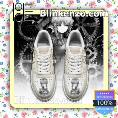 Suzuha Amane Steins Gate Anime Nike Air Force Sneakers a