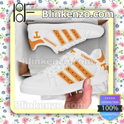 Tennessee Volunteers Logo Print Low Top Shoes a