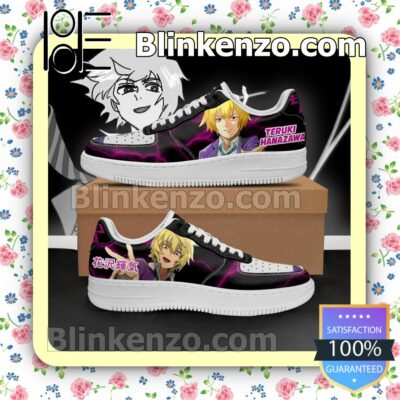 Teruki Hanazawa Mob Pyscho 100 Anime Nike Air Force Sneakers