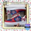Texas Rangers Mascot Logo MLB Baseball Nike Air Force Sneakers
