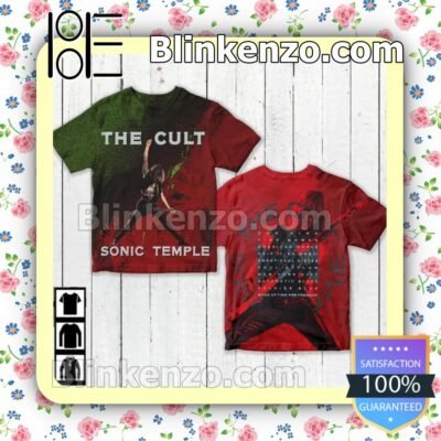 The Cult Sonic Temple Album Cover Custom Shirt