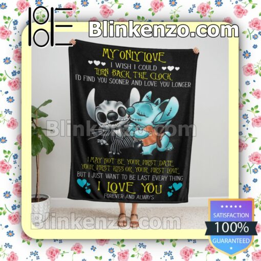 The Nightmare Couple Halloween Soft Cozy Blanket