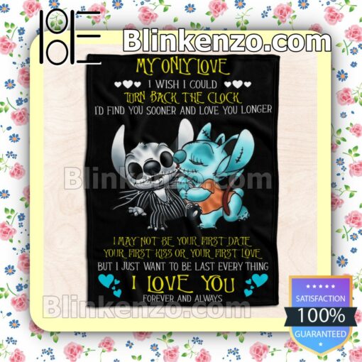 The Nightmare Couple Halloween Soft Cozy Blanket a