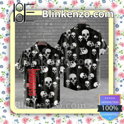The Shining Skull Halloween Short Sleeve Shirts