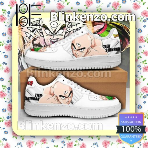 Tien Shinhan Dragon Ball Z Anime Nike Air Force Sneakers