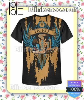 Tigrex Monster Hunter World Custom Shirt a