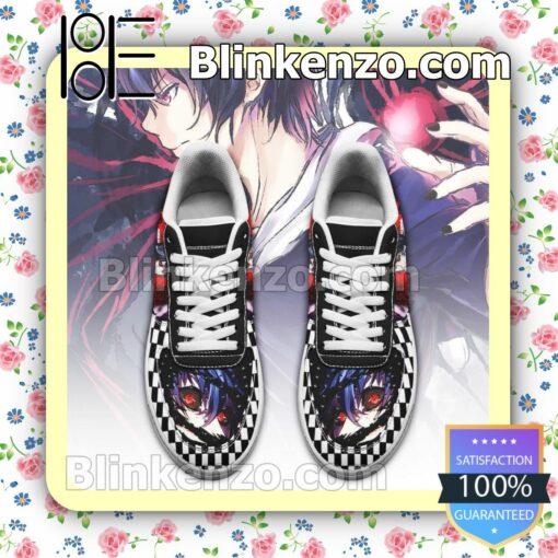 Tokyo Ghoul Ayato Checkerboard Anime Nike Air Force Sneakers a