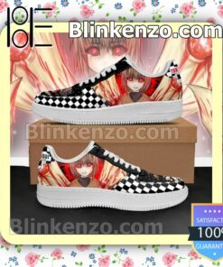 Tokyo Ghoul Hinami Checkerboard Anime Nike Air Force Sneakers
