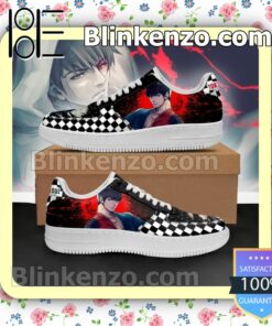 Tokyo Ghoul Koutarou Checkerboard Anime Nike Air Force Sneakers