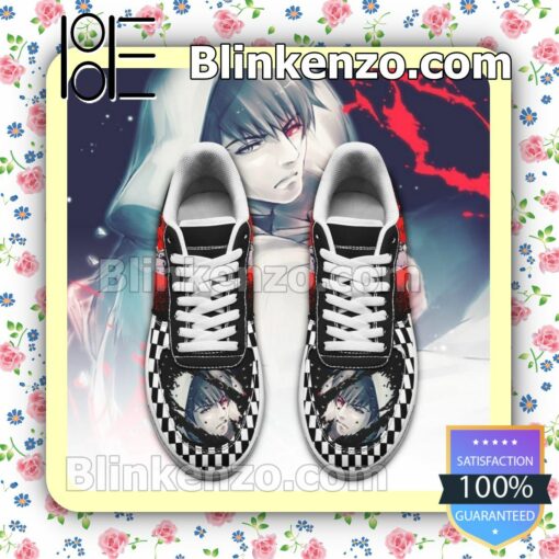 Tokyo Ghoul Koutarou Checkerboard Anime Nike Air Force Sneakers a