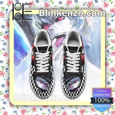 Tokyo Ghoul Nishiki Checkerboard Anime Nike Air Force Sneakers a