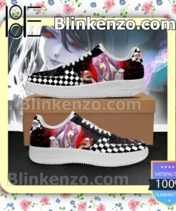 Tokyo Ghoul Rize Checkerboard Anime Nike Air Force Sneakers