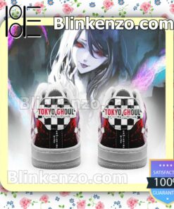 Tokyo Ghoul Rize Checkerboard Anime Nike Air Force Sneakers b