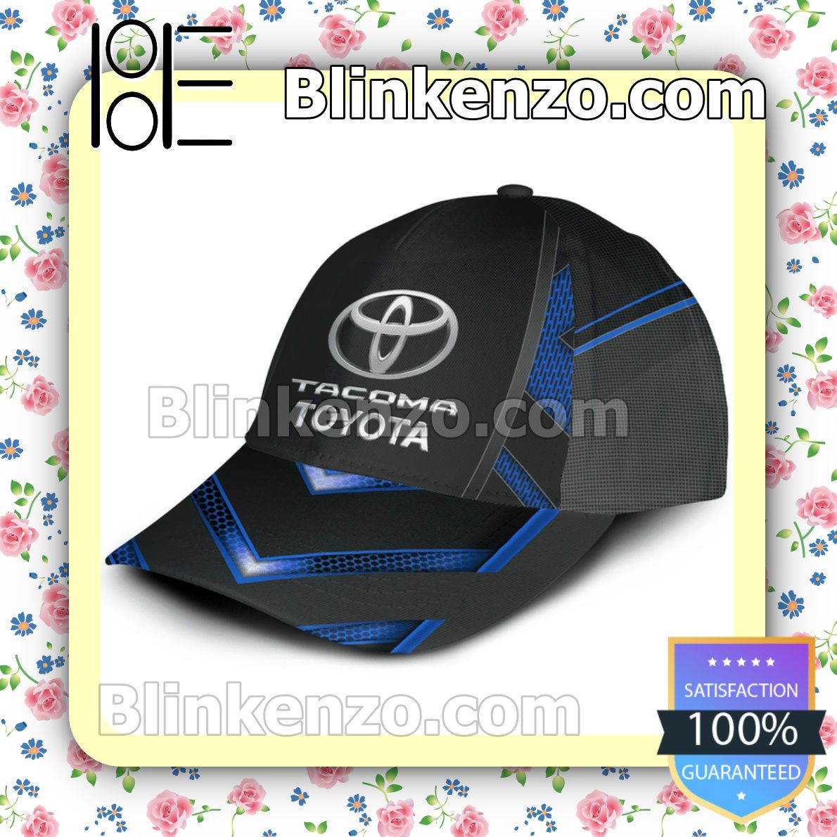 Top Rated Toyota Tacoma Black And Blue Baseball Caps Gift For Boyfriend