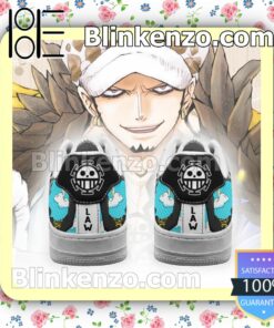 Trafalgar D. Water Law One Piece Anime Nike Air Force Sneakers b