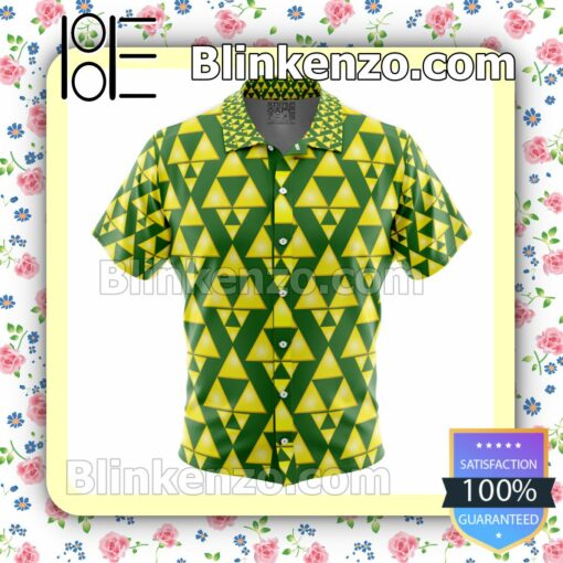 Tri Force The Legend of Zelda Summer Beach Vacation Shirt