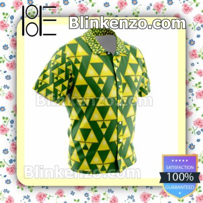 Tri Force The Legend of Zelda Summer Beach Vacation Shirt a