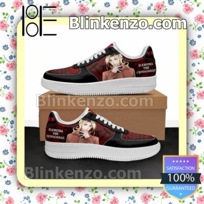 Trigun Elendira the Crimsonnail Anime Nike Air Force Sneakers