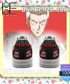 Trigun Knives Millions Anime Nike Air Force Sneakers b