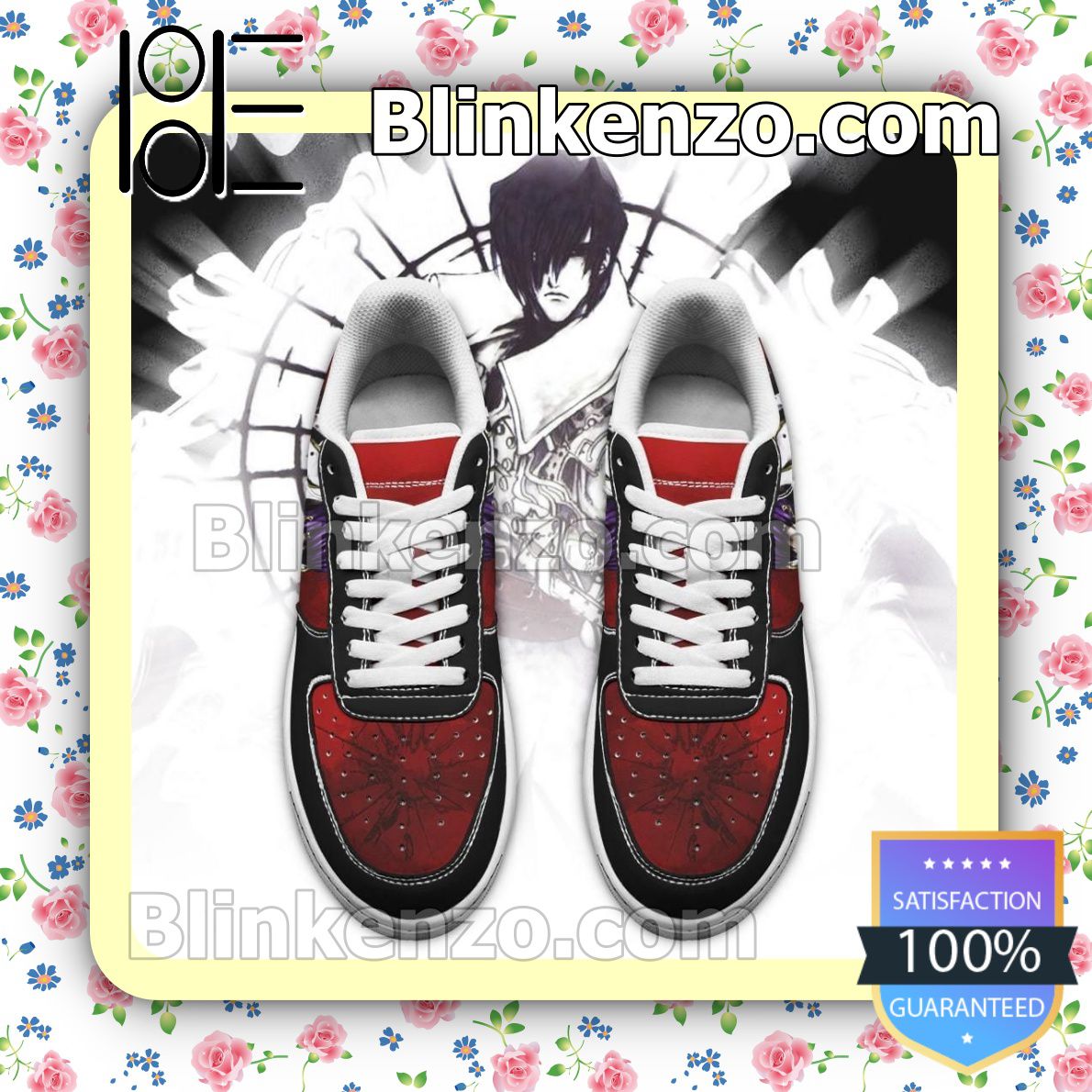 Review Trigun Legato Bluesummers Anime Nike Air Force Sneakers