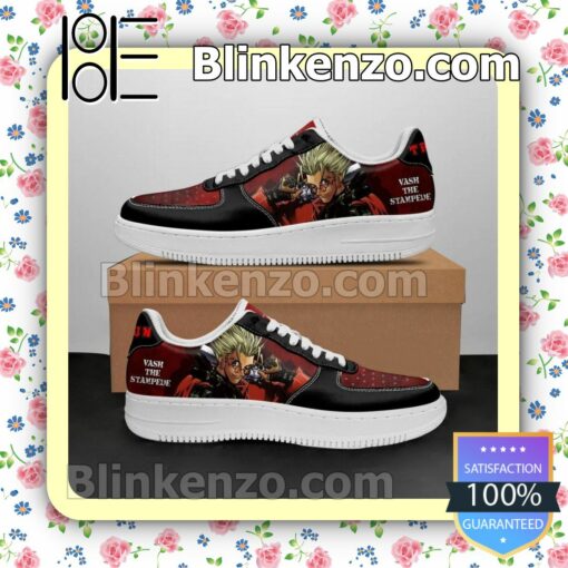 Trigun Vash The Stampede Anime Nike Air Force Sneakers